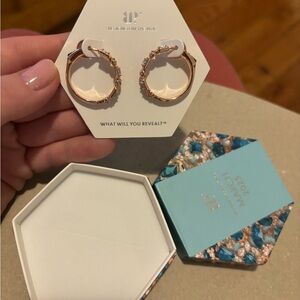 March 2025 Rose Gold Bomb Party Hoops